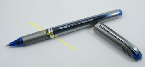 3 pcs PENTEL BL27C EnerGel NV GEL PEN MEDIUM 0.7mm BLUE Metal Tip