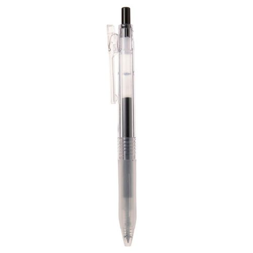 MUJI MoMA Gel ballpoint pen knock type 0.5 BLACK  from Japan New