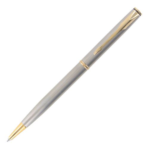 Parker insignia stainless steel gt ball point pen and pencil set for sale