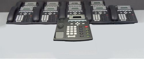 Lot[10]: 9x altigen ip705 1x ip710 voip business phone ethernet (rj-45) for sale