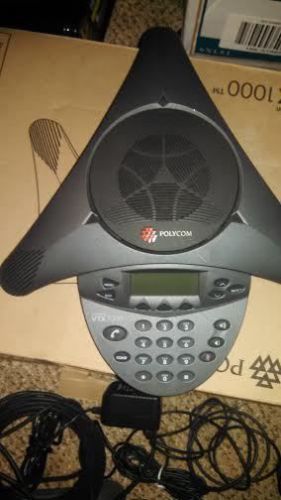 POLYCOM SoundStation VTX1000 Conference Phone System (2201-07142-001) Base only!