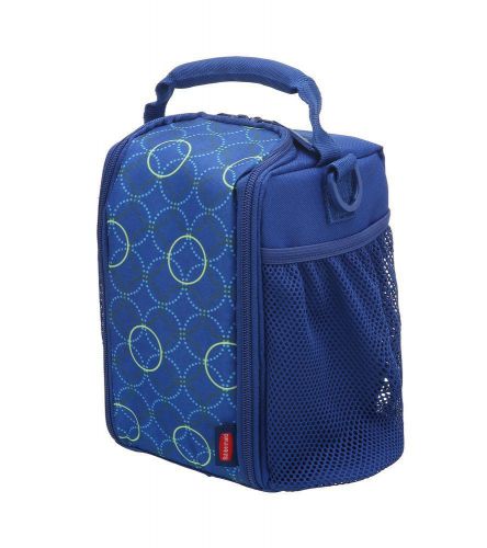 Small blue circle rubbermaid  lunch blox small durable bag - blue circle new for sale