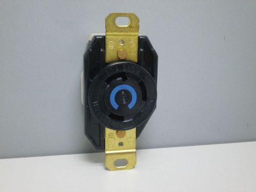 Hubbell hbl2620 2620a turn-twist-lock locking receptacle 30a 2p 3w 250v l6-30r for sale