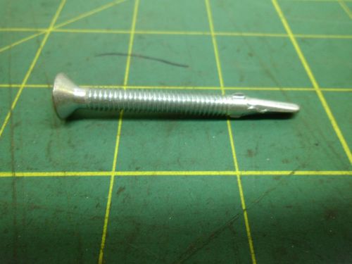12-24 FLAT HEAD BOLTS SCREWS SELF DRILLING 2-3/16 OVERALL LENGTH (QTY 51) #4298A