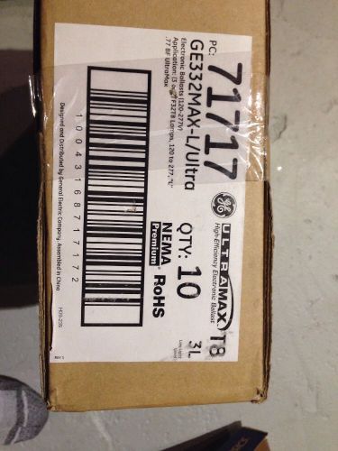 10pc ge lighting 78621 ge332max-l/ultra 120/277-volt ultramax for sale