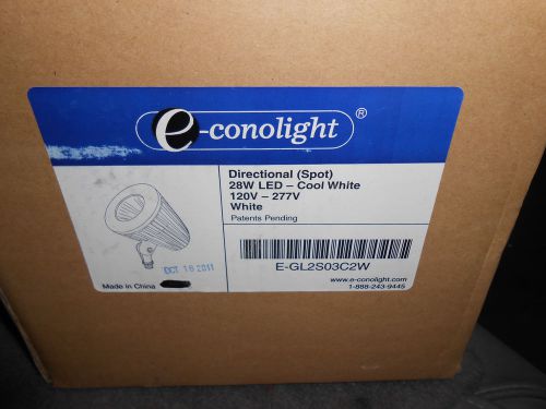 ECONOLIGHT E-GL2S03C2W DIRECTIONAL LED SPOT LIGHT 120-277 VOLT