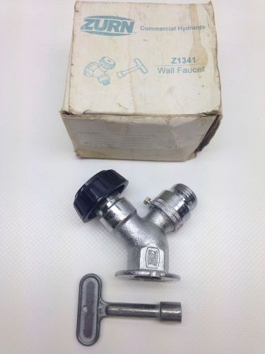 1&#034; zurn wall faucet z1341-p34-rc commercial hydrant - new rough  for sale