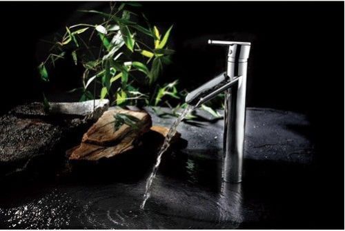 Yanksmart Bath Square Waterfall Faucet Basin Mixer Water Tap Solid Brass Chrome