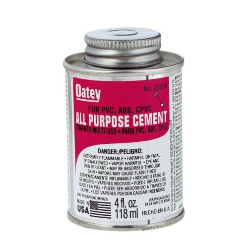 Oatey 30818 all-purpose cement-1/4pt all-purpose cement for sale