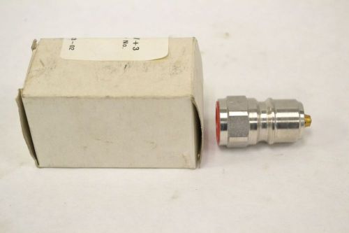 TEMA 3821 RFV PLUG IN NIPPLE COUPLER STAINLESS 3/8 IN NPT REPLACEMENT B299049