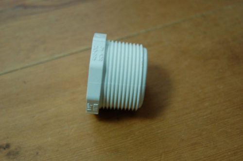 PVC FITTING 1-1/4&#034; MPT PLUG  SCHEDULE  40  (22 PIECES)