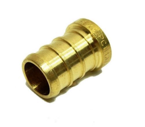 (5) 1/2&#034; pex plugs - brass crimp fittings for sale