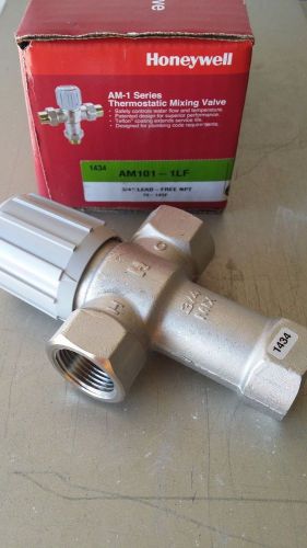 Honeywell thermostatic mixing valve  am101 1lf  3/4&#034; lead - free npt for sale