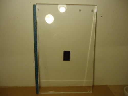 Acrylic Balistic(Bullet Proof) Glass 22 1/2&#034; x 36&#034; x 1 1/4&#034;