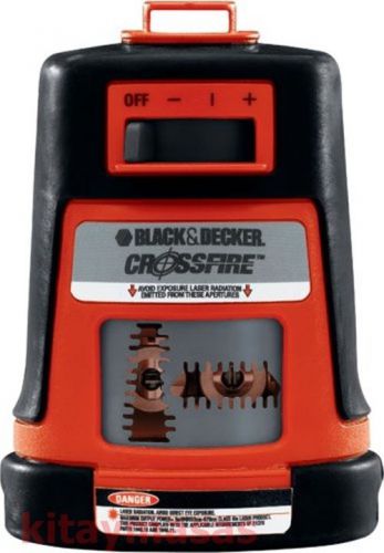 NEW Black &amp; Decker BDL310S Projected Crossfire Auto Level Laser F/S