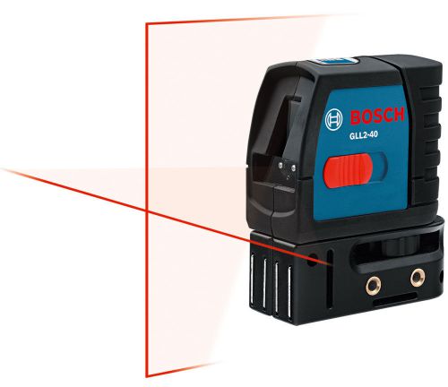 Brand New Bosch GLL2-40 Self-Leveling Cross-Line Laser