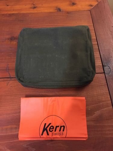 KERN AARAU SWISS THEODOLITE ACCESORIES POUCH AND RAINCOVER SURVEYING