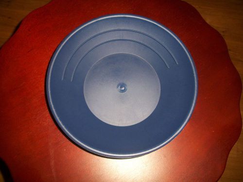 LOOK 10&#034; BLUE GOLD PANNING PAN GREAT PAN FOR THE MONEY GOLD PANNING,PROSPECTING