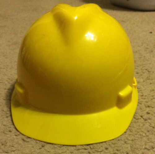 Yellow MSA Hard Hat