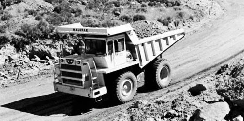 1982 Wabco Haulpak 35 Dump Truck Factory Photo c4529-FZ2O4P