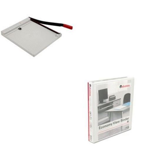 Paper trimmer, 10 sheets, steel base, 15&#034; x 15&#034; for sale