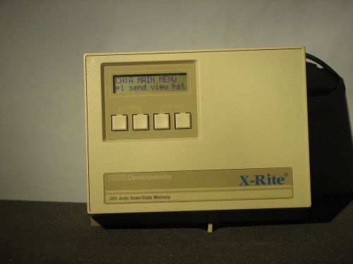 X-Rite 334 Sensitometer Process control Excellent Condition