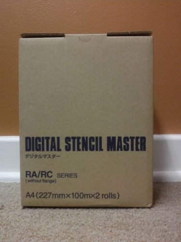 Digital Stencil Master A4 RA/RC Series