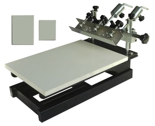 3 pallets 1 color 1 station screen printing machine press micro adjustable006018 for sale