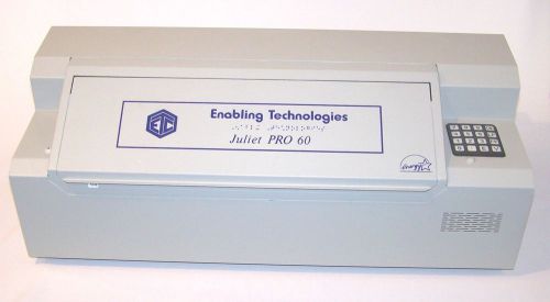 Enabling technologies juliet pro 60 braille embosser w et speaks for sale