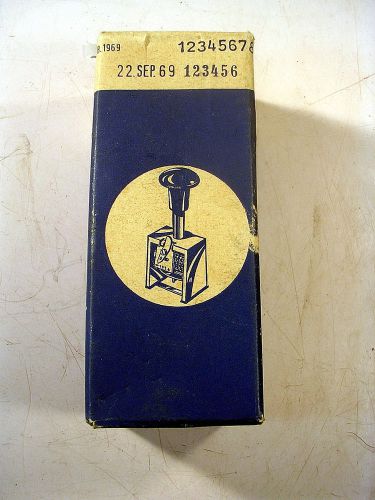 BATES TANNCO DELUX NUMBERING MACHINE  MODEL 312