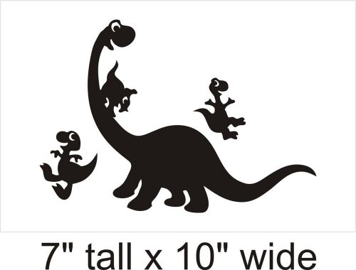 2X Dino Sliders Car Vinyl Sticker Decal Decor Removable Product F70