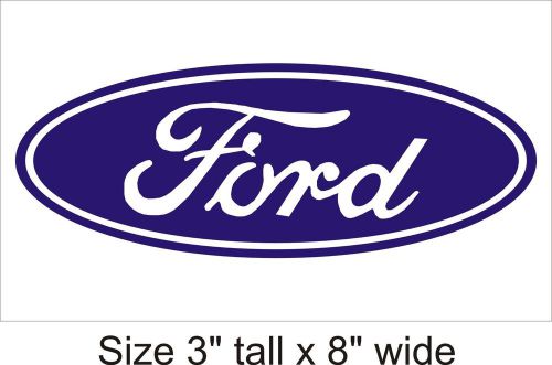 2X Ford Logo Vinyl Sticker Decal Car Truck Bumper F A C - 136903