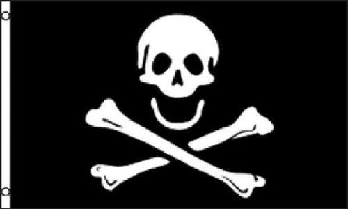 Jolly Roger Poison Pirate Flag 3x 5&#039; Indoor Outdoor Deluxe Banner