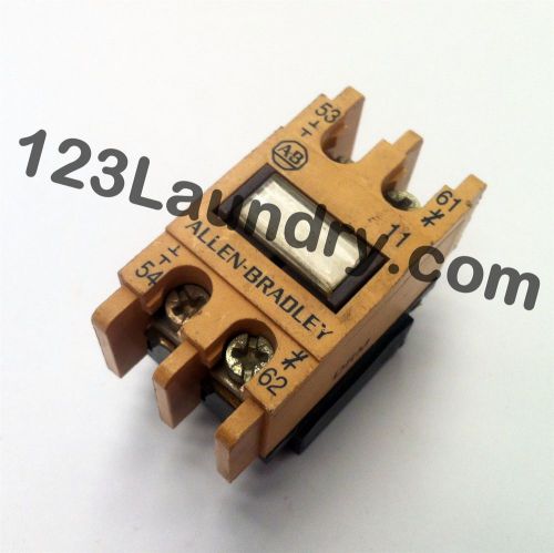 *195-fa11 aux contactor for unimac front load washer 330145 used for sale