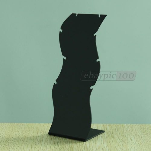 S Shape Plastic Jewellery Necklace Display Stand Rack Holder 200*70mm