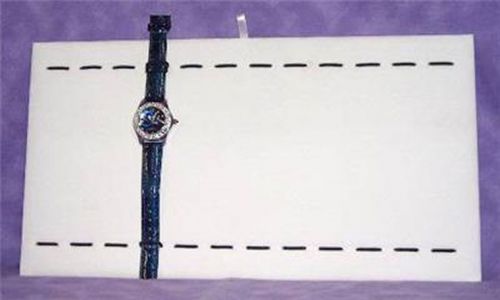 WHITE WATCH OR BRACELET PAD LARGE