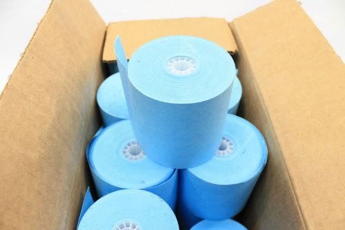 20 ct blue paper safety mark tag rolls 3 x 3&#034; print heavy for sale