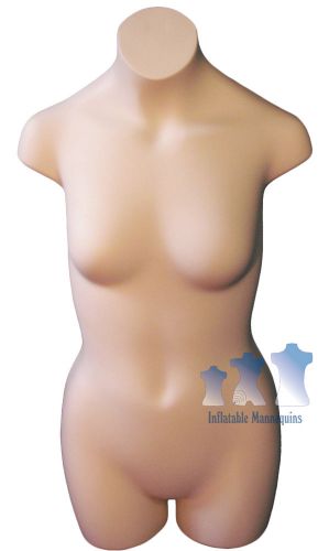 Teenage Girl 3/4 Form  - Hard Plastic, Fleshtone