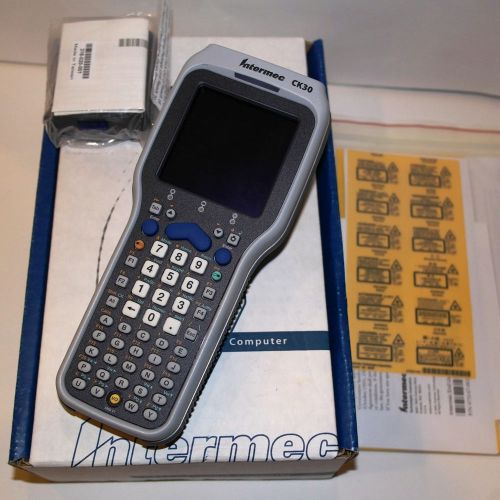 Intermec ck30 handheld with std range laser ck30cb113l002804 - nib for sale