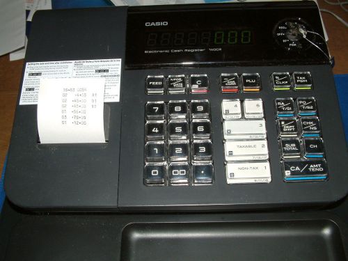 Casio 140CR Electronic Cash Register (TESTED)