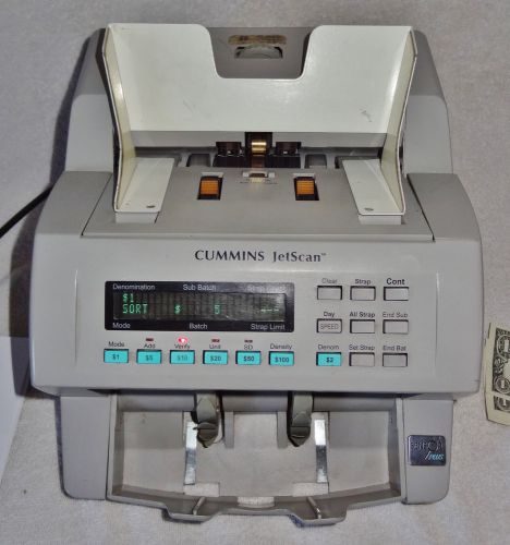 Cummins jetscan 4065 currency / bill / note scanner / counter 406-9905-00 for sale