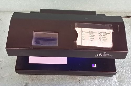 Royal Sovereign 4-way, UV and Magnetic Counterfeit Detector; Model: RCD-2000