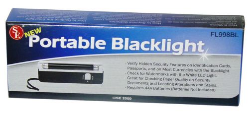 Blacklight black light uv counterfeit bill currency detector battery operated for sale