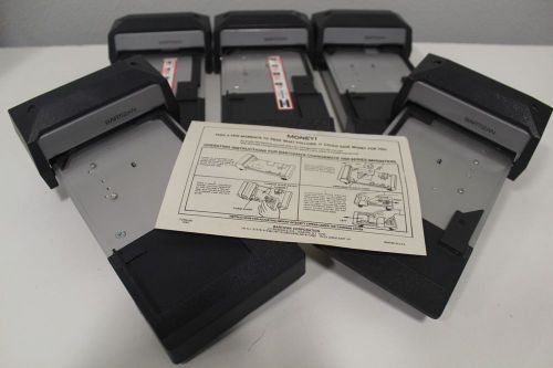 5) Addressograph Bartizan Manual Credit Card Imprinter Portable Slider Machine
