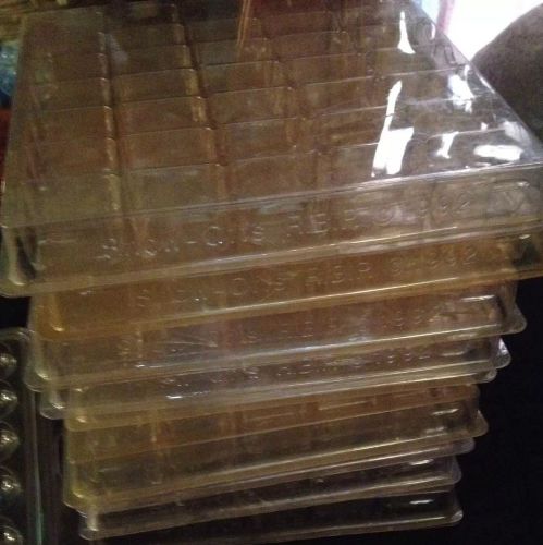 Marble Display Plastic Cases -10 in the lot