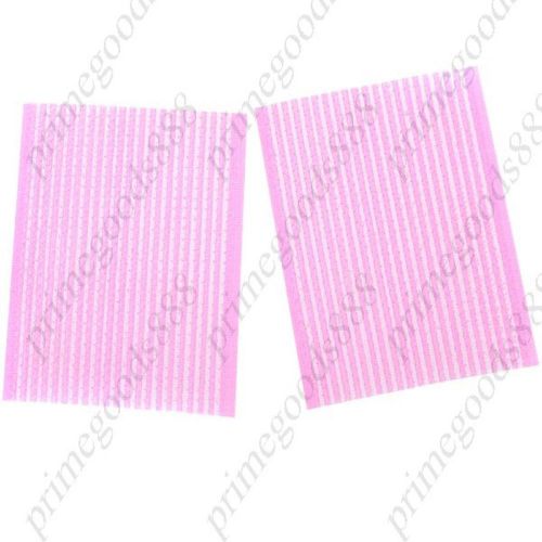 2 x Velcro Bangs Hair Fringes Stickers Holder Clips Paste Pads for Makeup Wash
