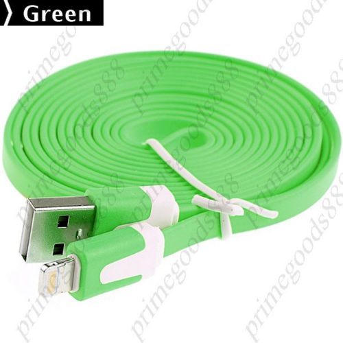 1.9M USB 2.0 Male to 8 pin Lightning Adapter Cable 8pin Charger Cord Green