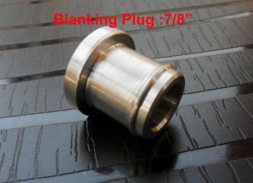 7/8&#034; (22mm) Aluminium Blanking Plug Bung Silicone Hose End Cap light  weight- US