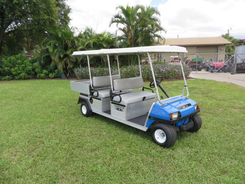 2009 club car transporter 4 gas engine carryall golf cart 4 passenger 898 hrs for sale