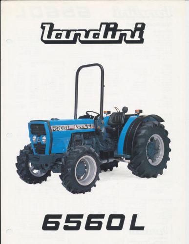 LANDINI 6560L TRACTOR BROCHURE